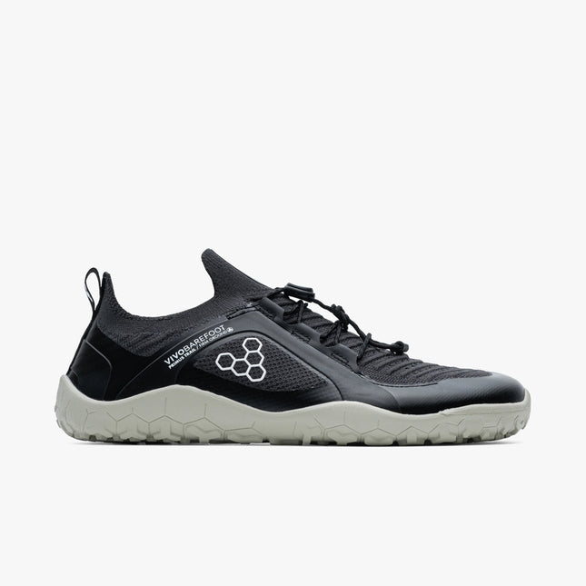 Vivobarefoot Primus Trail Knit Obsidian Pelican Mannen