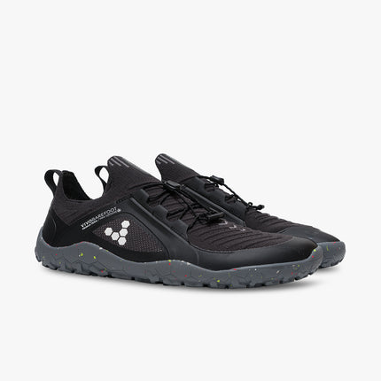 Vivobarefoot Primus Trail Knit Obsidian/Misty Rose Vrouwen