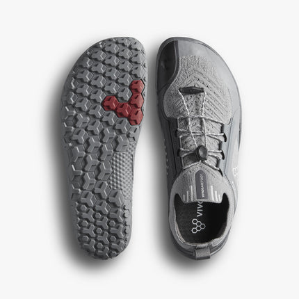 Vivobarefoot Primus Trail Knit Ultimate Gray Mannen