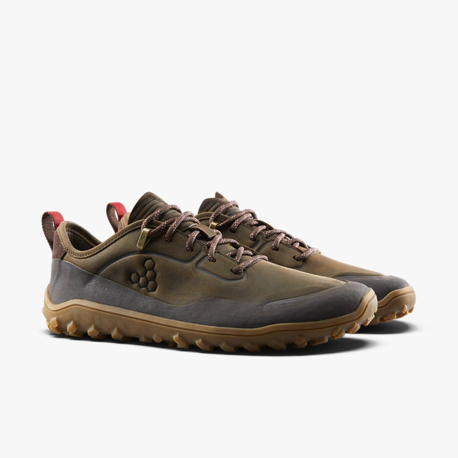 Vivobarefoot Tracker Leather Low Bracken Mannen