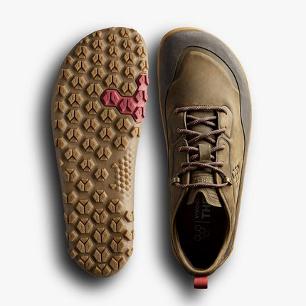 Vivobarefoot Tracker Leather Low Bracken Mannen