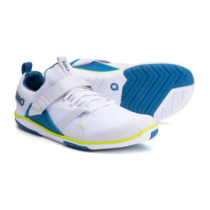 XeroShoes Forza Trainer  White/Blue Sapphire Mannen