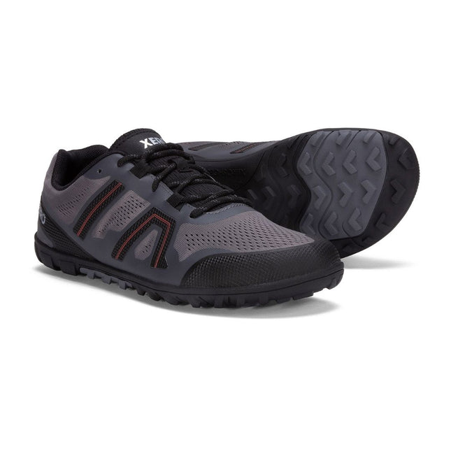 XeroShoes Mesa Trail II Steel Gray/Orange - mannen