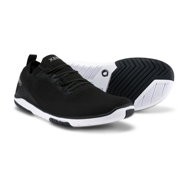 XeroShoes Nexus Knit Black Mannen