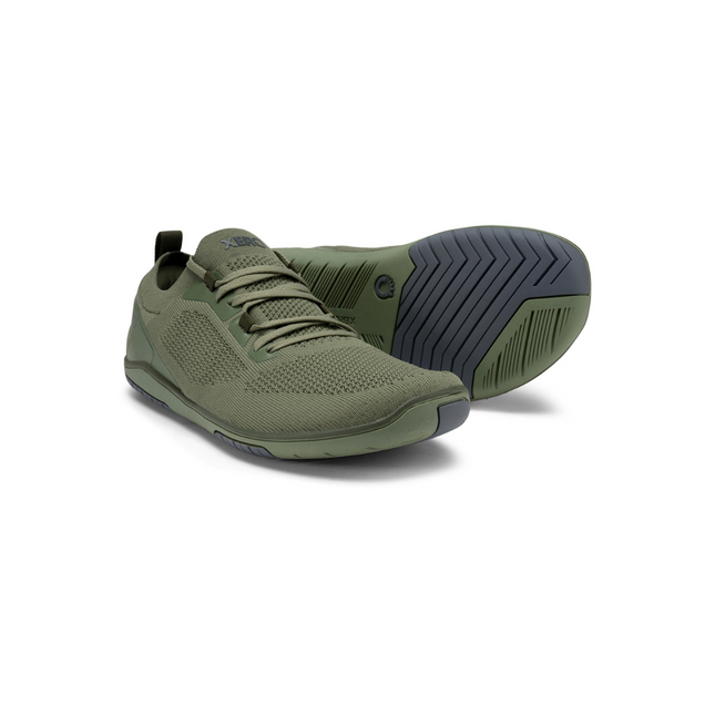 XeroShoes Nexus Knit Olive Mannen