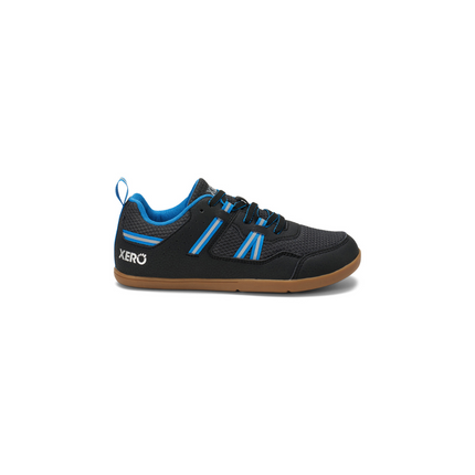 XeroShoes Prio Black/Blue Kids