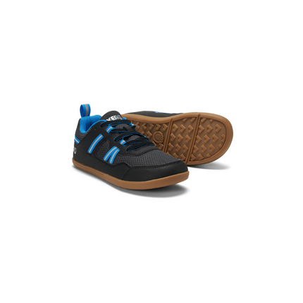 XeroShoes Prio Black/Blue Kids