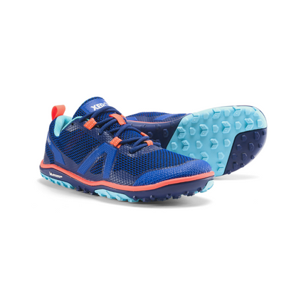 XeroShoes Scrambler Low Solidate Blue/Orange Vrouwen