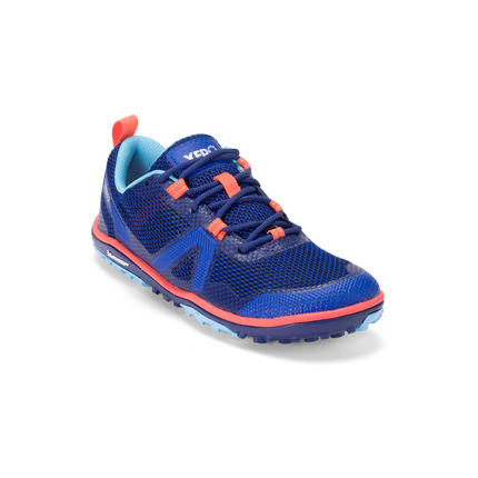 XeroShoes Scrambler Low Solidate Blue/Orange Vrouwen