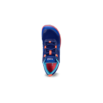 XeroShoes Scrambler Low Solidate Blue/Orange Vrouwen