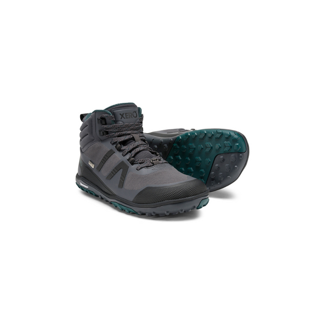 XeroShoes Scrambler Mid II WP Asphalt Sea Moss Vrouwen